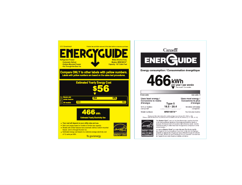 Image de la première page du manuel de l'appareil MRB19B7AST