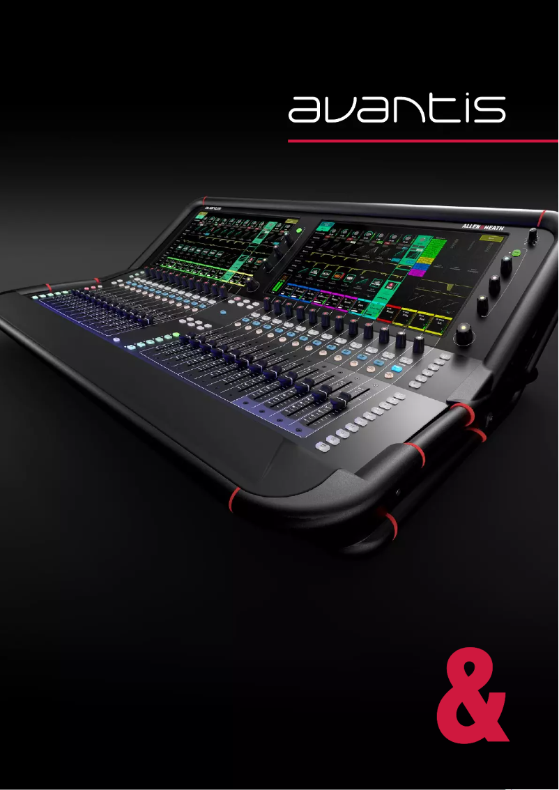 Page n°1 - Brochure Allen & Heath Avantis