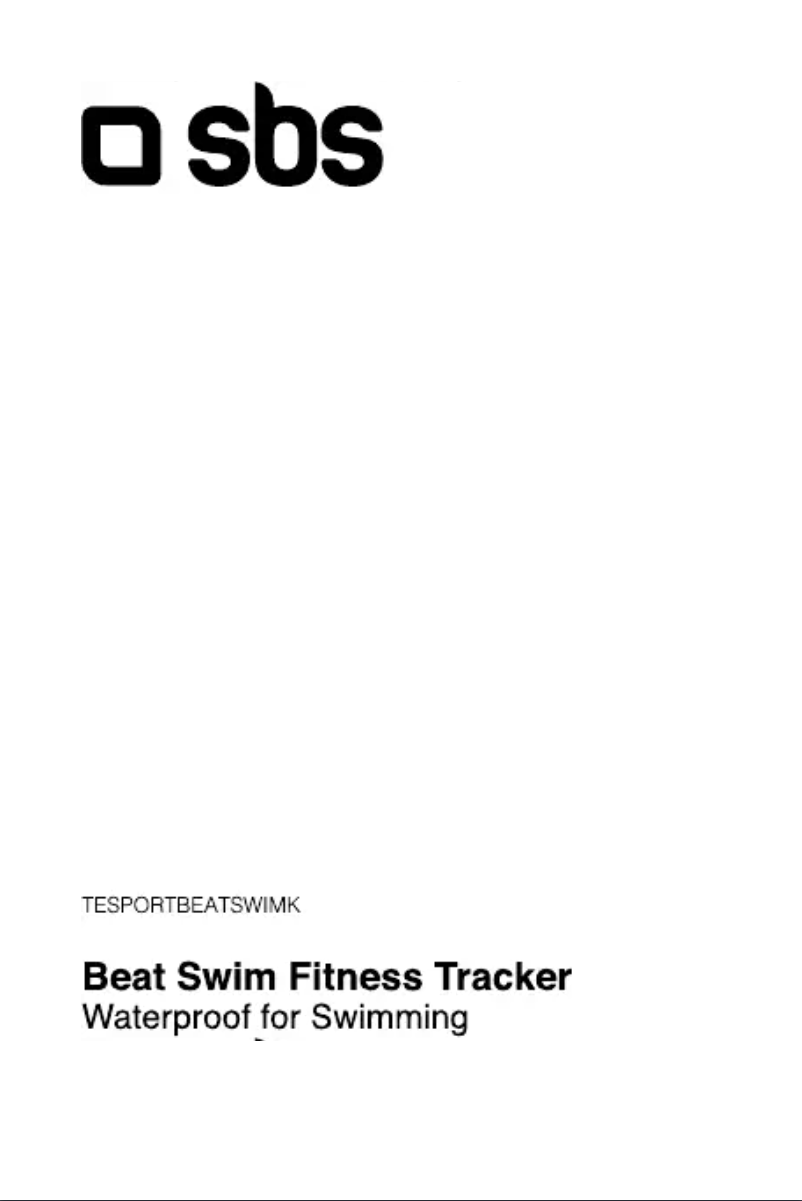 Page 1 de la notice Manuel utilisateur SBS Beat Swim