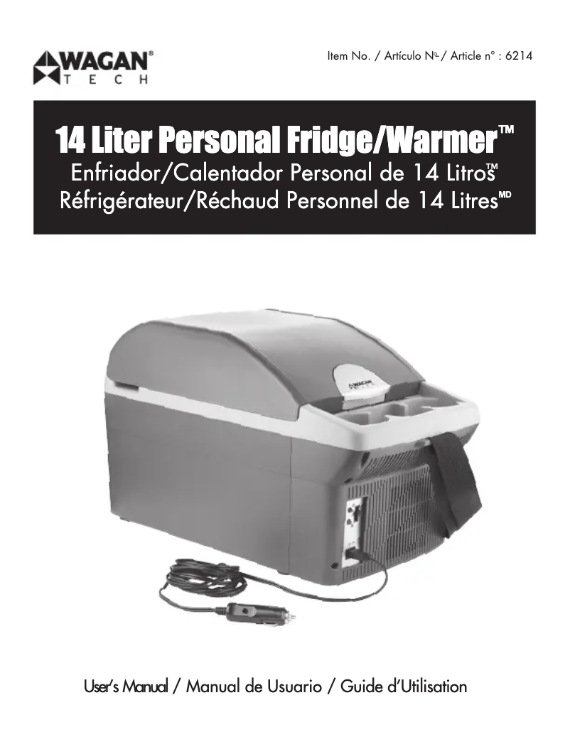 Image de la première page du manuel de l'appareil 6214