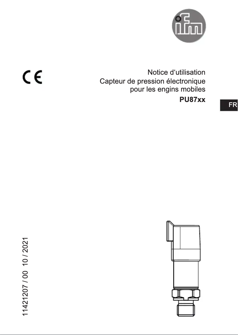 Image de la première page du manuel de l'appareil PU8743