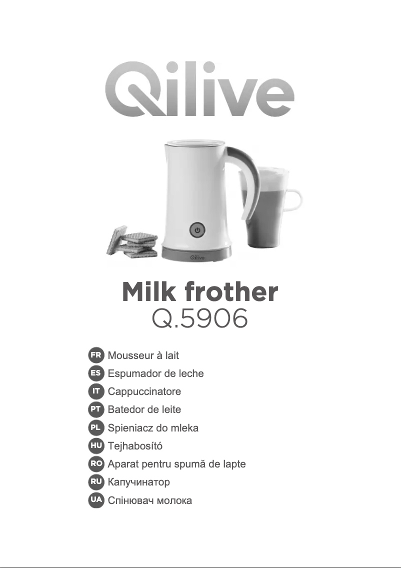 Page n°1 - Manuel utilisateur Qilive Q.5906