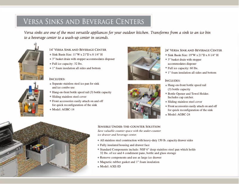 Page 1 de la notice Manuel utilisateur Alfresco AGBC-24