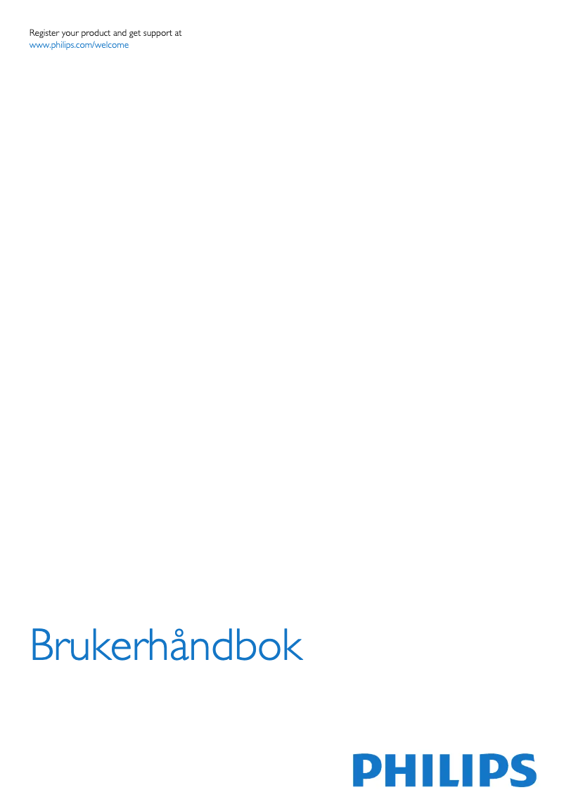 Page n°1 - Manuel utilisateur Philips 4000 series 40PFH4319