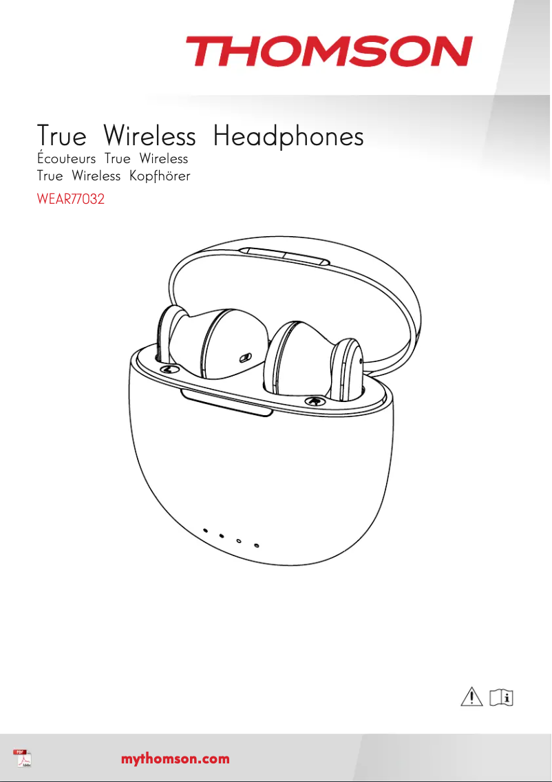 Imagen de la primera página del manual del dispositivo WEAR77032