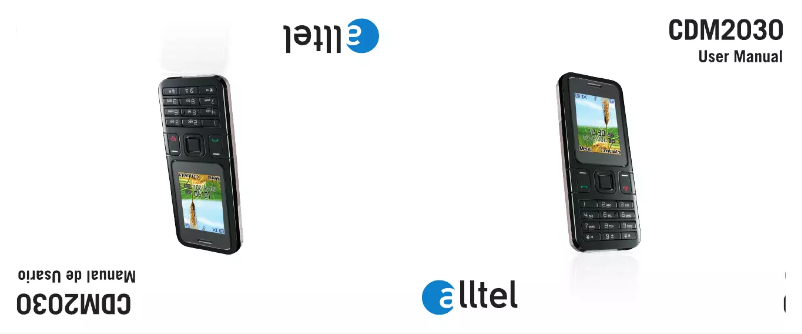 Image de la première page du manuel de l'appareil CDM2030