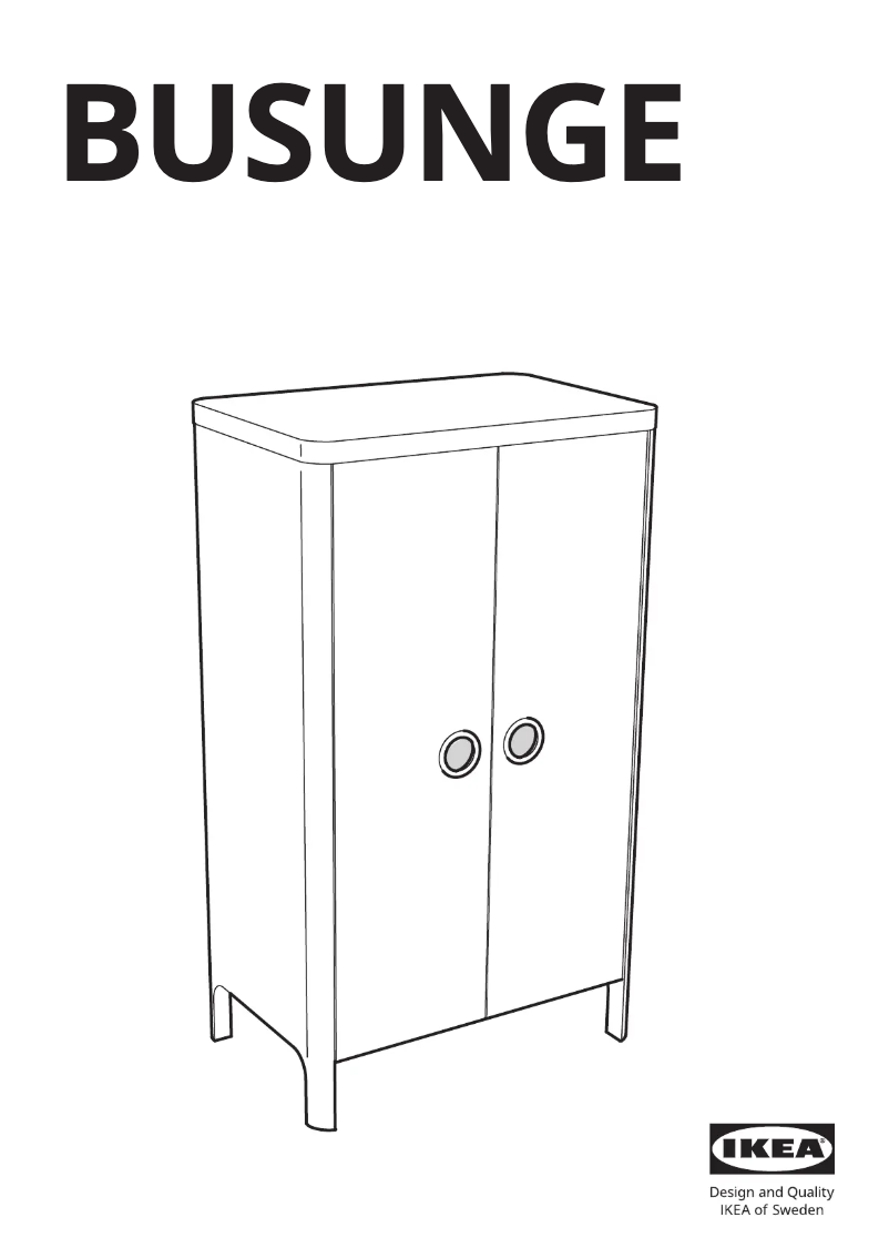 Imagen de la primera página del manual del dispositivo BUSUNGE 403.513.50