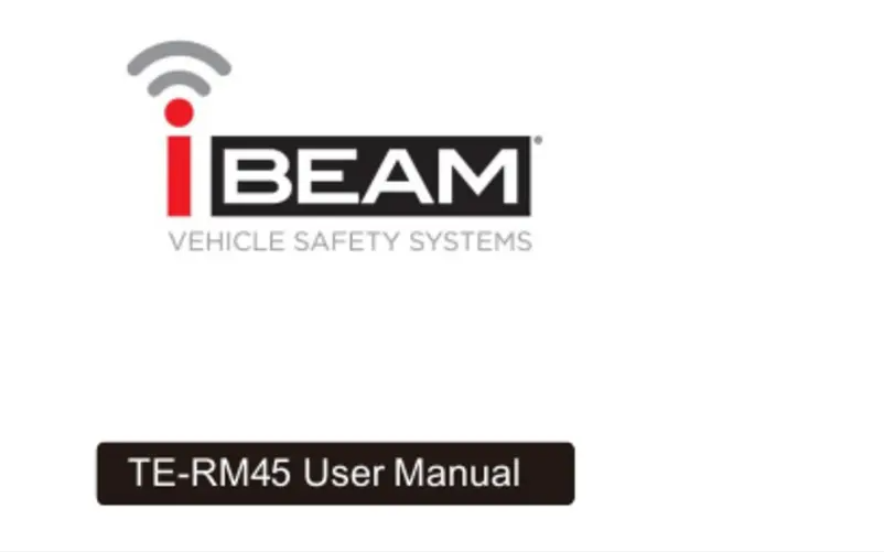 Page n°1 - Manuel utilisateur iBEAM TE-RM45
