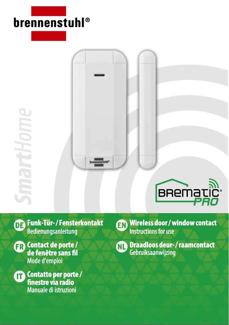 Image de la première page du manuel de l'appareil BrematicPRO TFK868 01