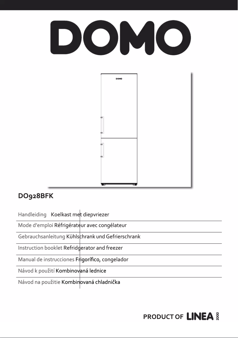 Page n°1 - Manuel utilisateur Domo DO928BFK