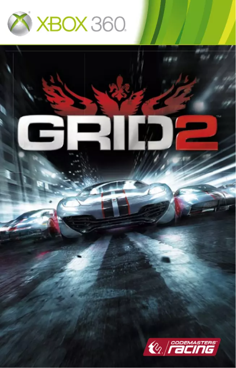 Image de la première page du manuel de l'appareil Grid 2 (Xbox 360)