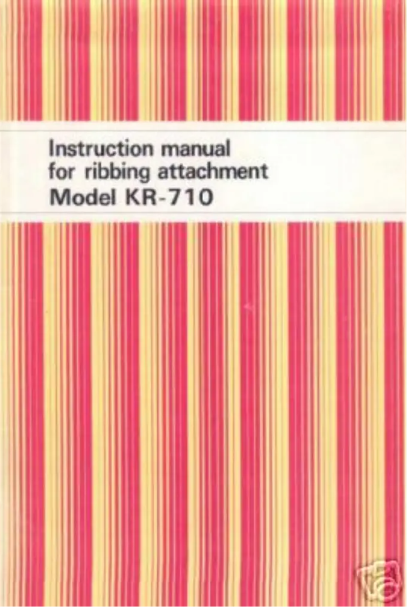 Page n°1 - Manuel utilisateur Brother KR710