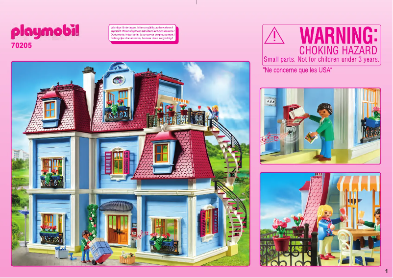 Image de la première page du manuel de l'appareil 70205