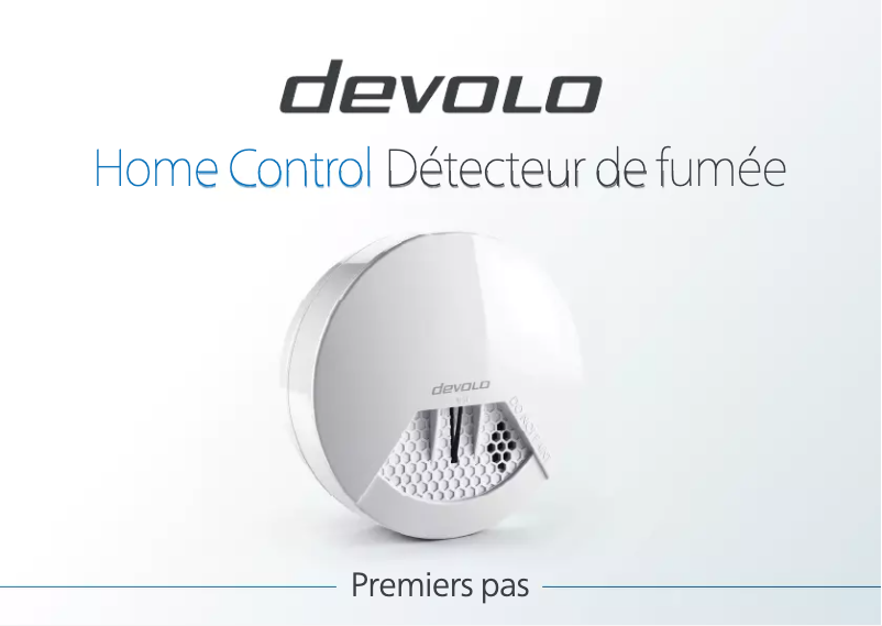 Page 1 de la notice Manuel utilisateur Devolo Home Control Smoke Detector