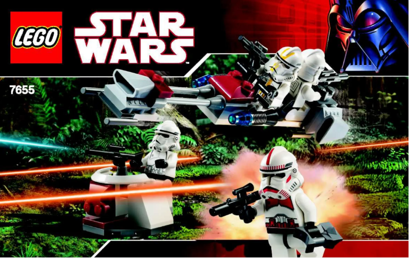 Page 1 de la notice Manuel utilisateur Lego Clone Troopers (TM) Battle Pack