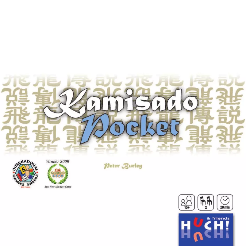 Page n°1 - Manuel utilisateur Huch! & Friends Kamisado Pocket