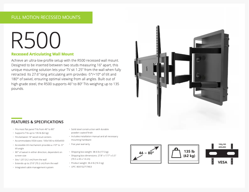 Image de la première page du manuel de l'appareil R500
