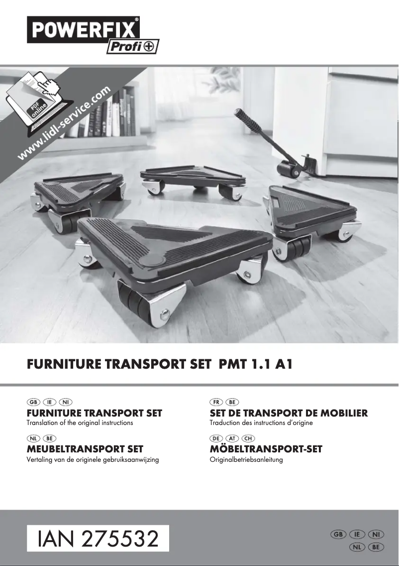 Image de la première page du manuel de l'appareil PMTR 4 A1