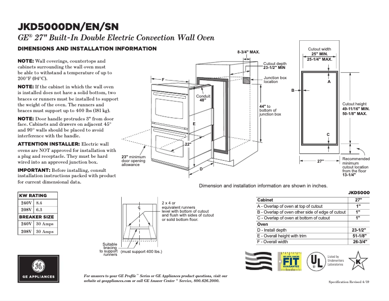 Image de la première page du manuel de l'appareil JKD5000SNSS