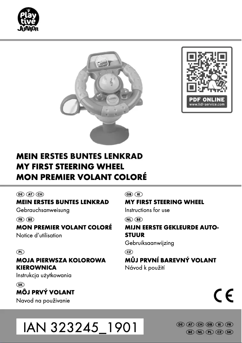 Imagen de la primera página del manual del dispositivo IAN 323245