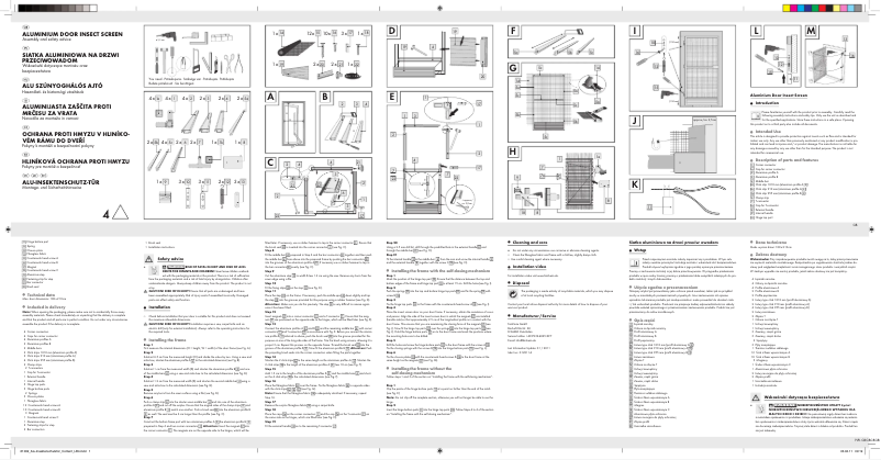 Page 1 de la notice Manuel utilisateur Powerfix IAN 61062