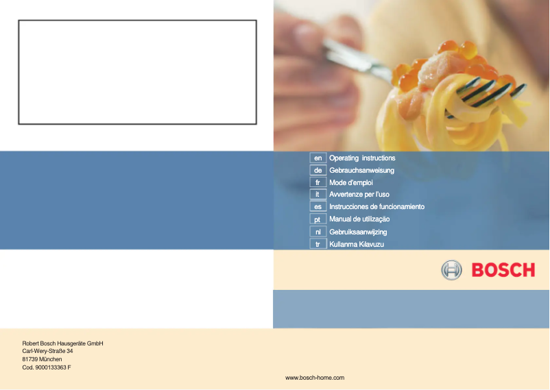Image de la première page du manuel de l'appareil PPC626B20E