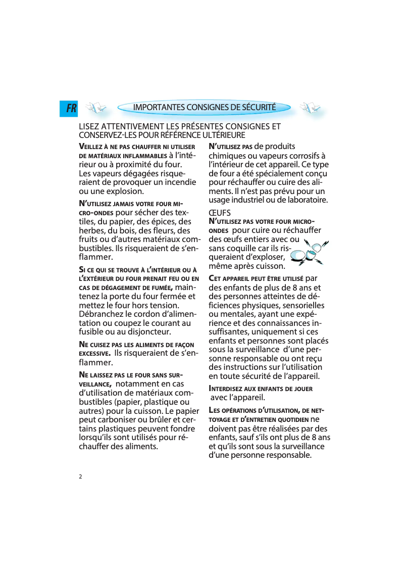 Página 1 del manual Manual de instrucciones Whirlpool AMW 442/IX