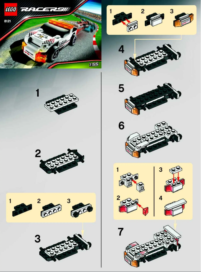 Page 1 de la notice Manuel utilisateur Lego Track Marshal