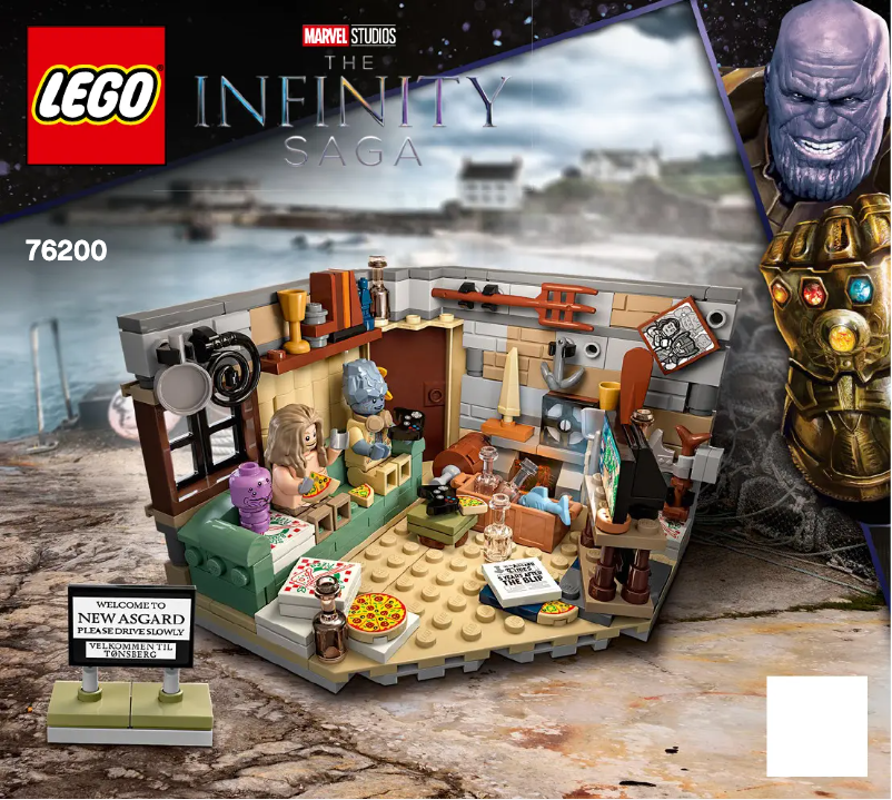 Page n°1 - Manuel utilisateur Lego Marvel Studios The Infinity Saga 76200