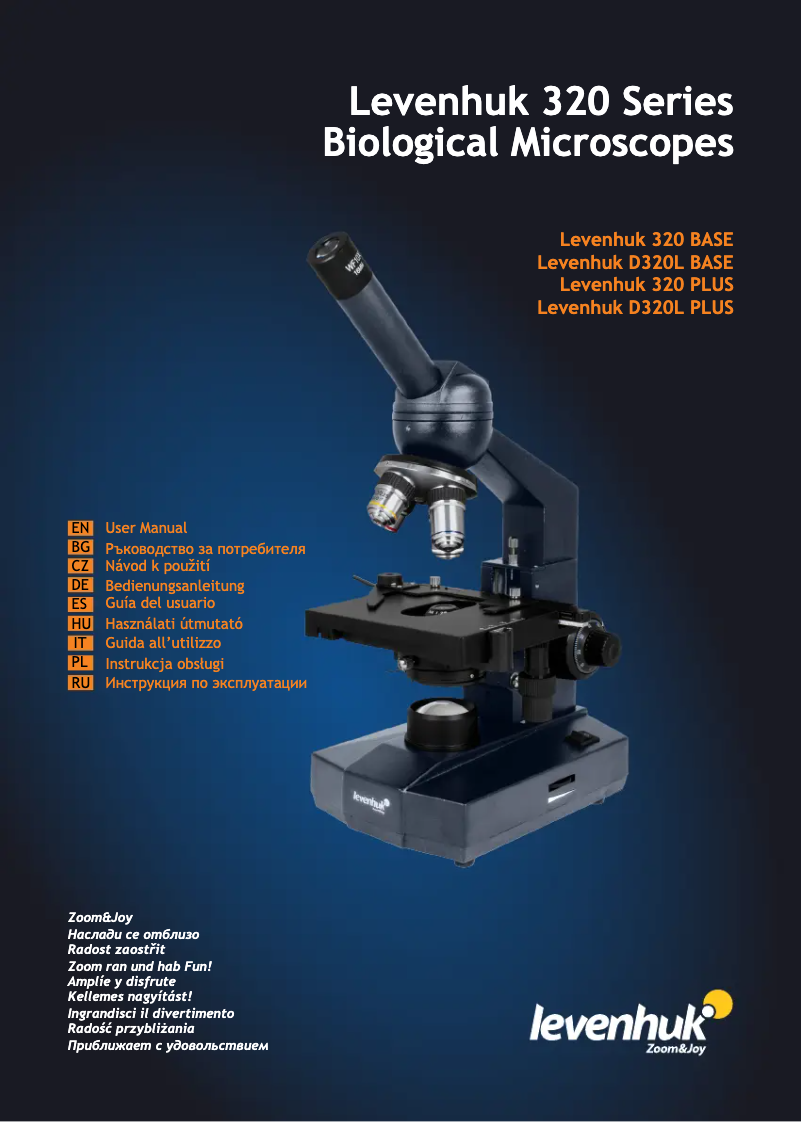 Page n°1 - Manuel utilisateur Levenhuk D320L BASE 3M