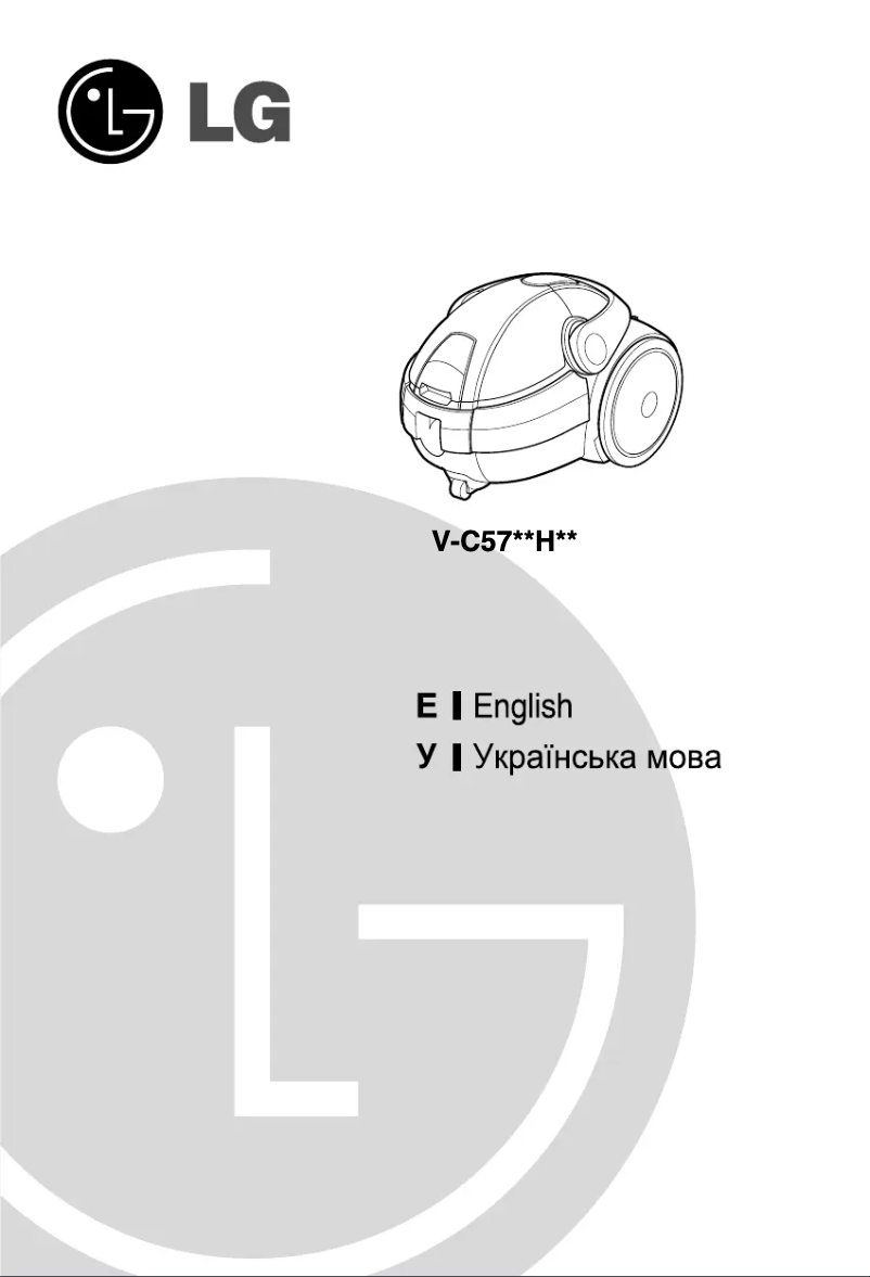 Página 1 del manual Manual de usuario LG V-C5761HT