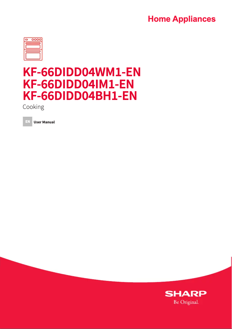 Page 1 de la notice Manuel utilisateur Sharp KF-66DIDD04BH1-EN