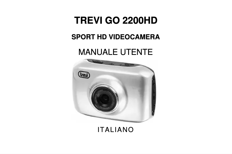 Page n°1 - Manuel utilisateur Trevi GO 2200