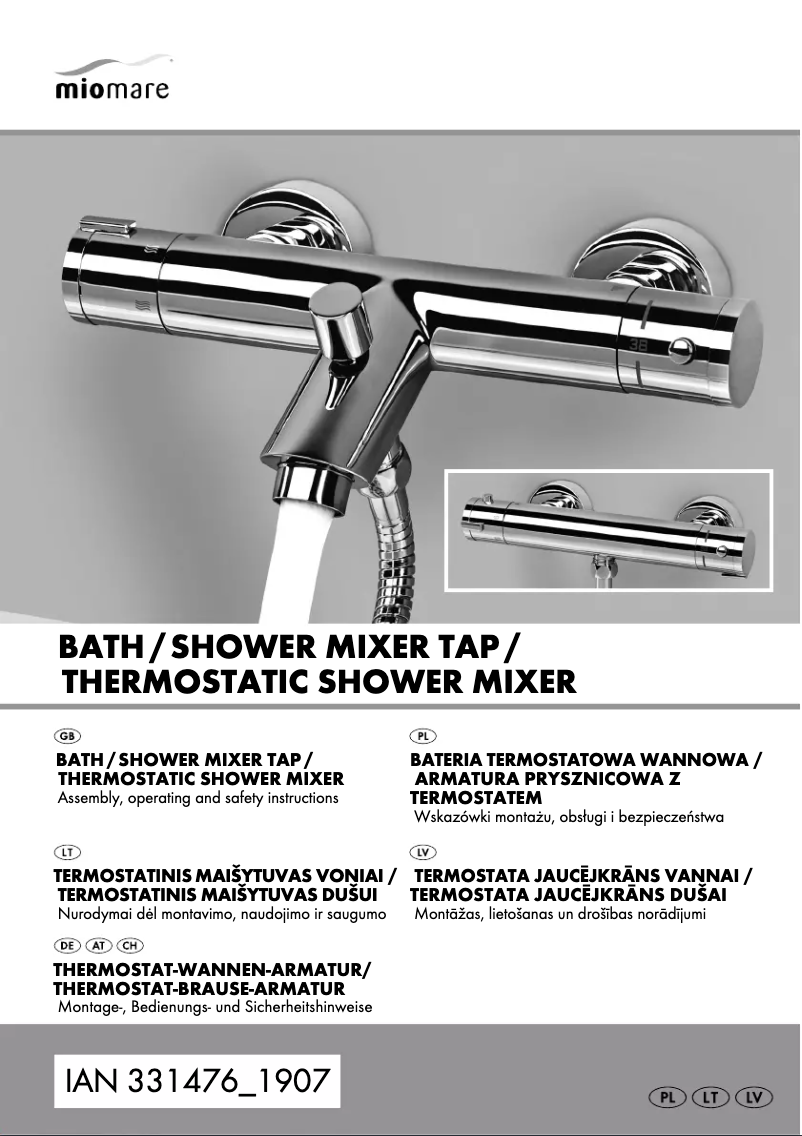 Image de la première page du manuel de l'appareil IAN 331476