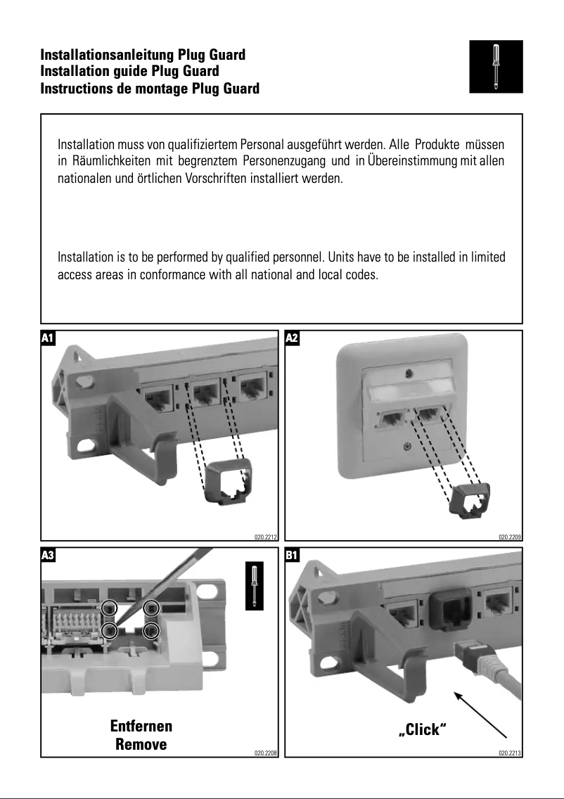 Image de la première page du manuel de l'appareil R304827