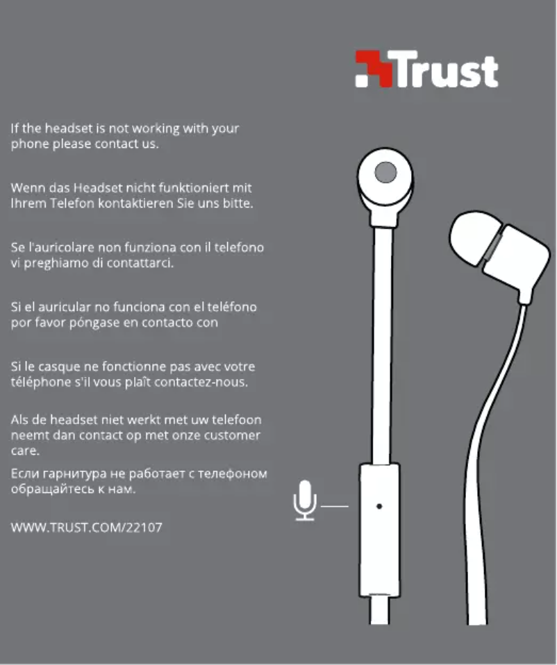 Page n°1 - Manuel utilisateur Trust Duga