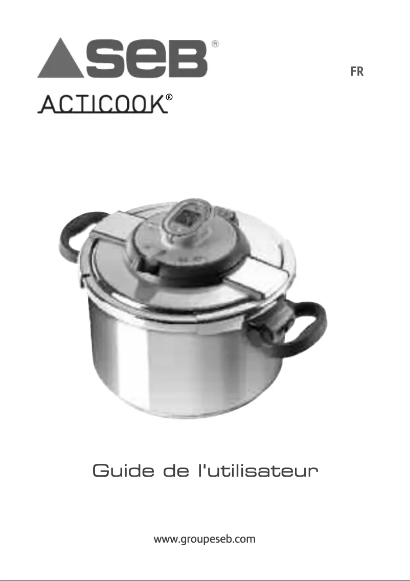Image de la première page du manuel de l'appareil ActiCook
