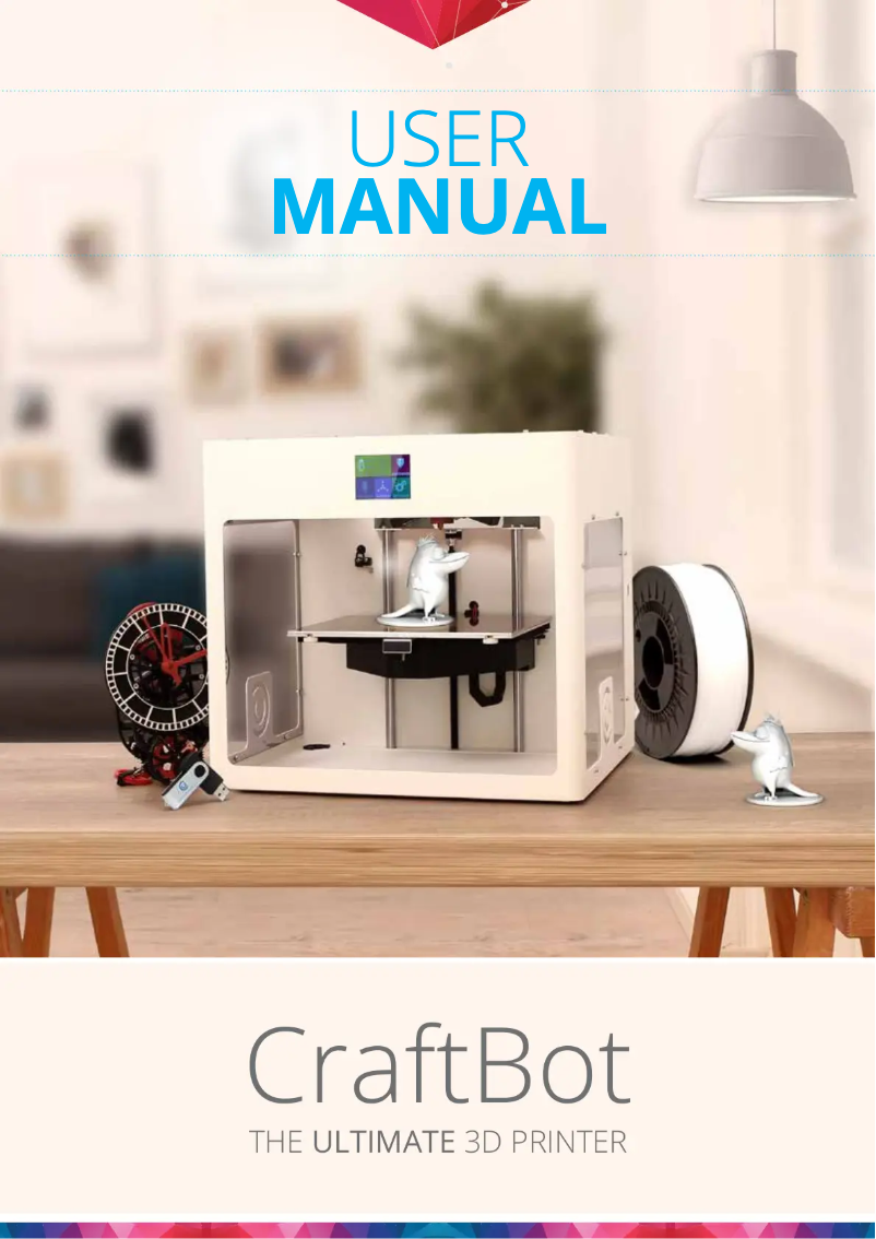 Página 1 del manual Manual de usuario Craftbot 2