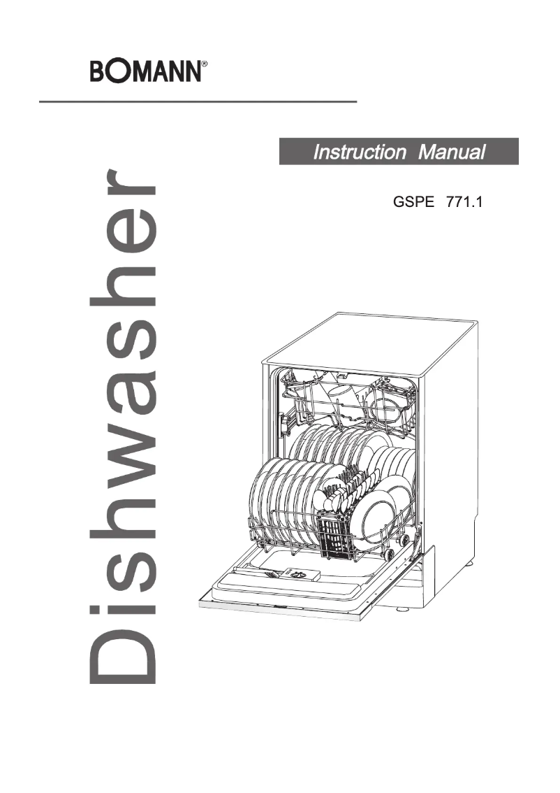Image de la première page du manuel de l'appareil GSPE 771.1