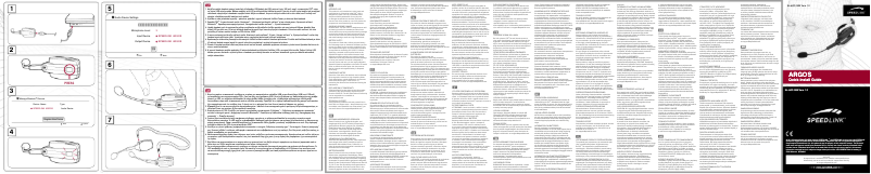 Page 1 de la notice Manuel utilisateur Speed-Link Argos SL-4472-SBK