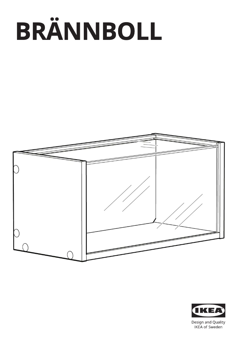 Image de la première page du manuel de l'appareil BRÄNNBOLL 605.864.75