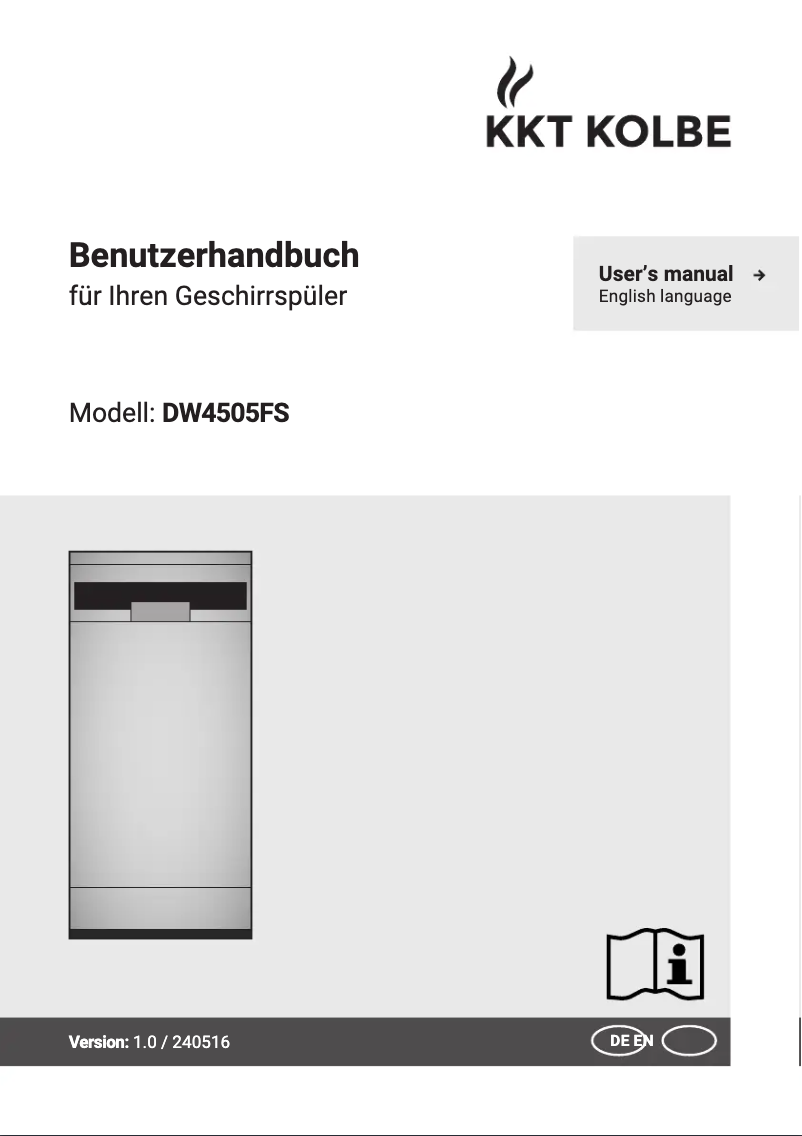 Image de la première page du manuel de l'appareil DW4505FS