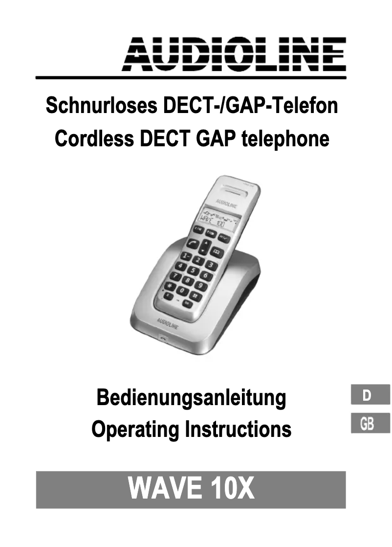 Image de la première page du manuel de l'appareil Wave 100