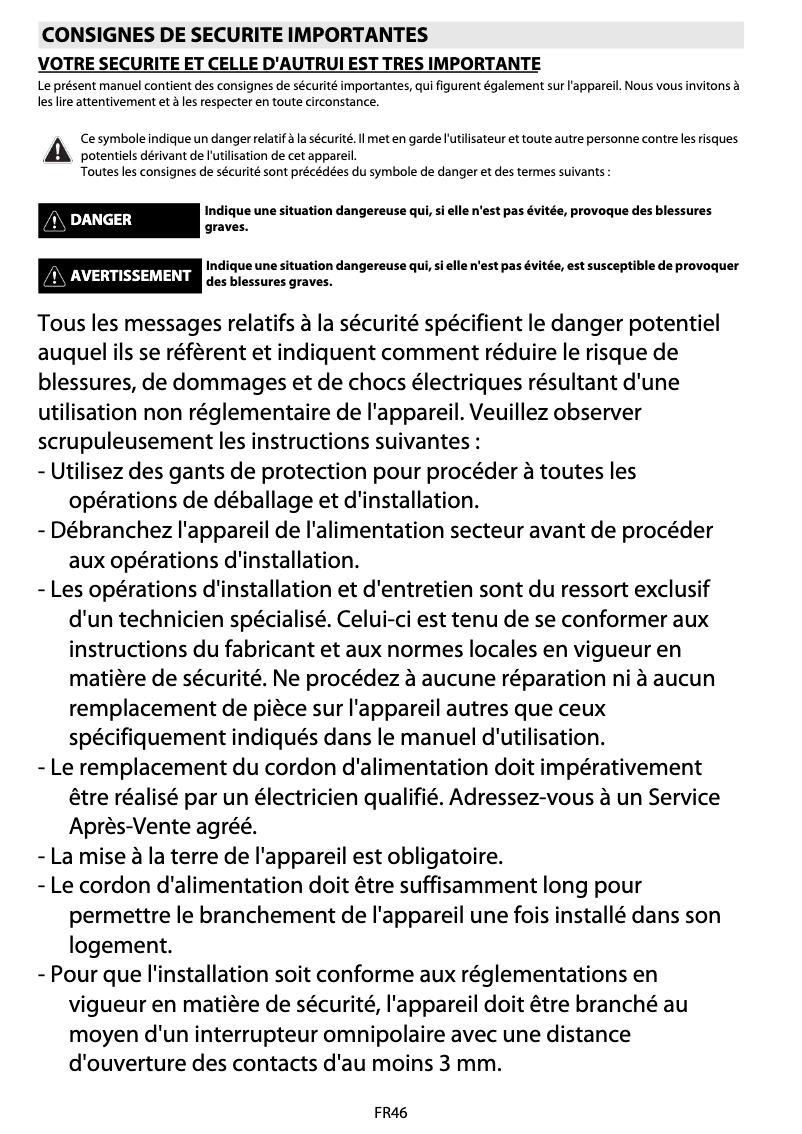 Image de la première page du manuel de l'appareil BLTMS 9100