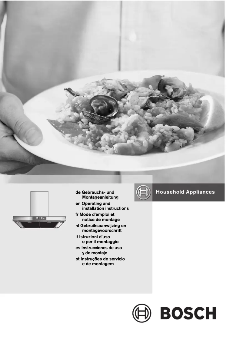 Page 1 de la notice Manuel utilisateur Bosch DWB096750