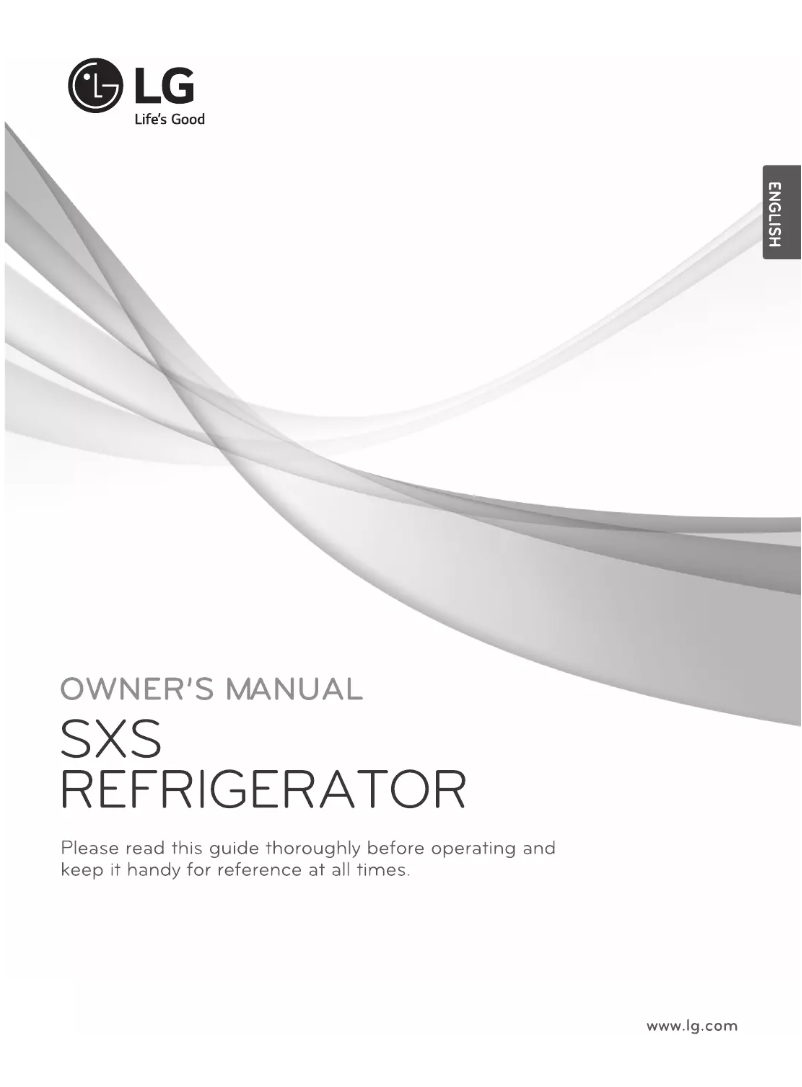 Page 1 de la notice Manuel utilisateur LG GS9366P