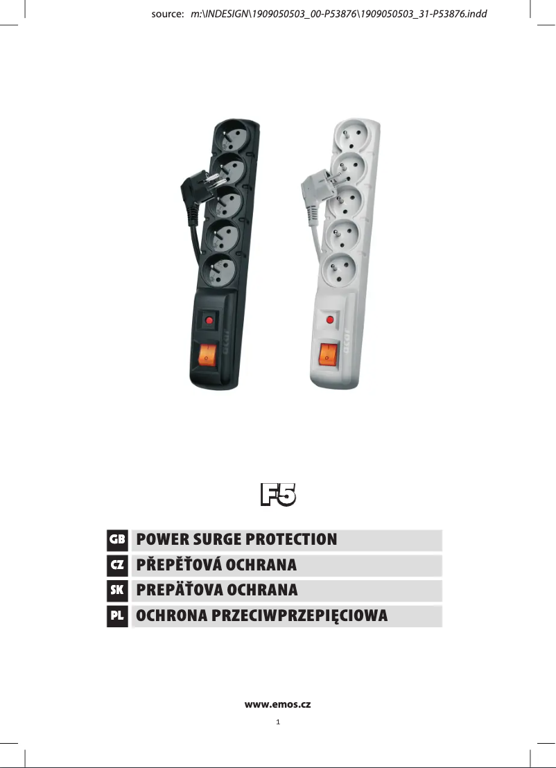 Image de la première page du manuel de l'appareil P53876