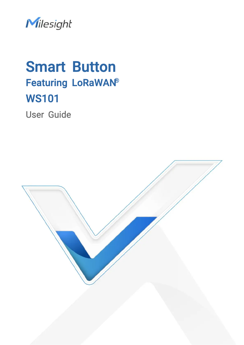 Page n°1 - Manuel utilisateur Milesight WS101