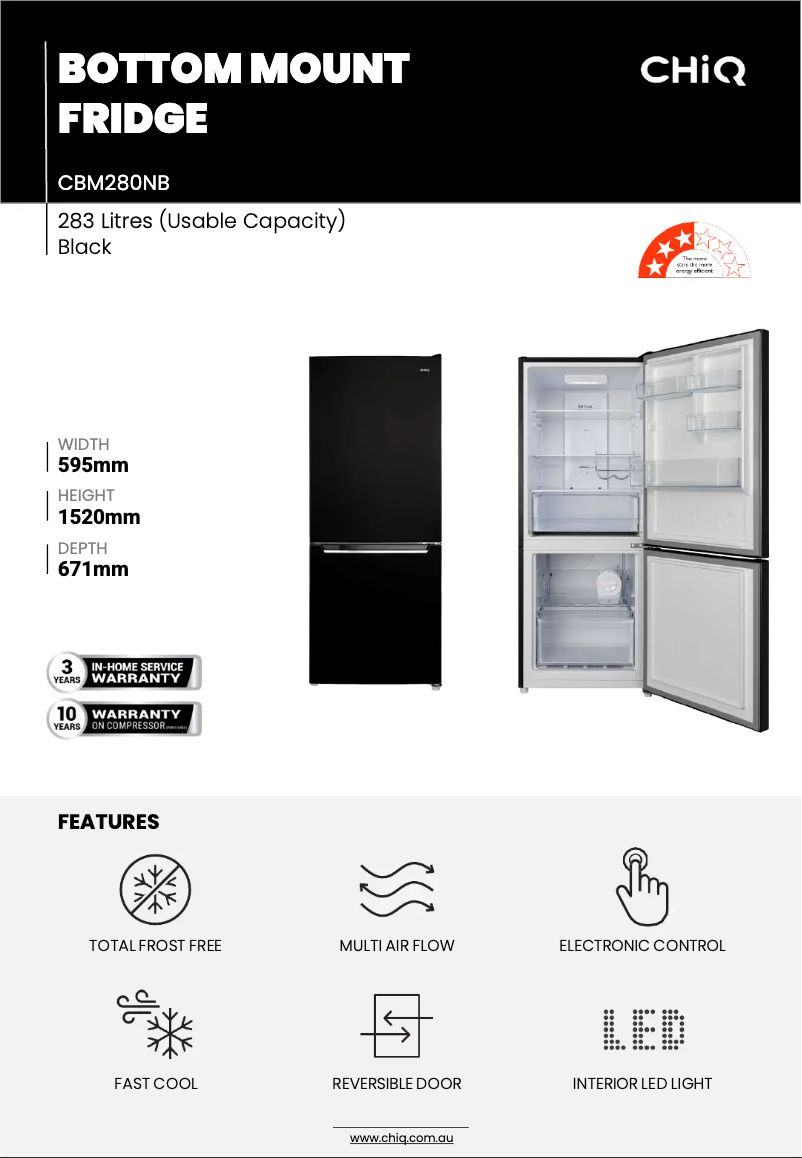 Image de la première page du manuel de l'appareil CBM280NB