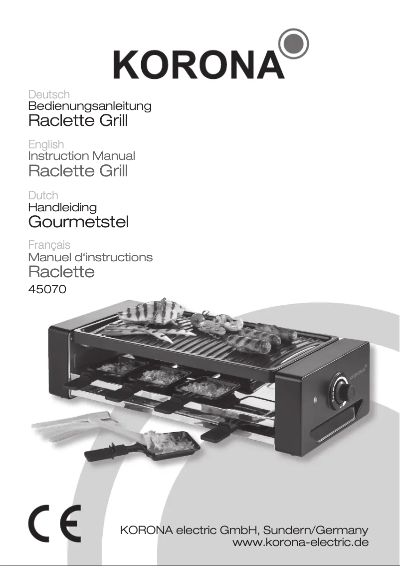 Página 1 del manual Manual de usuario Korona 45070